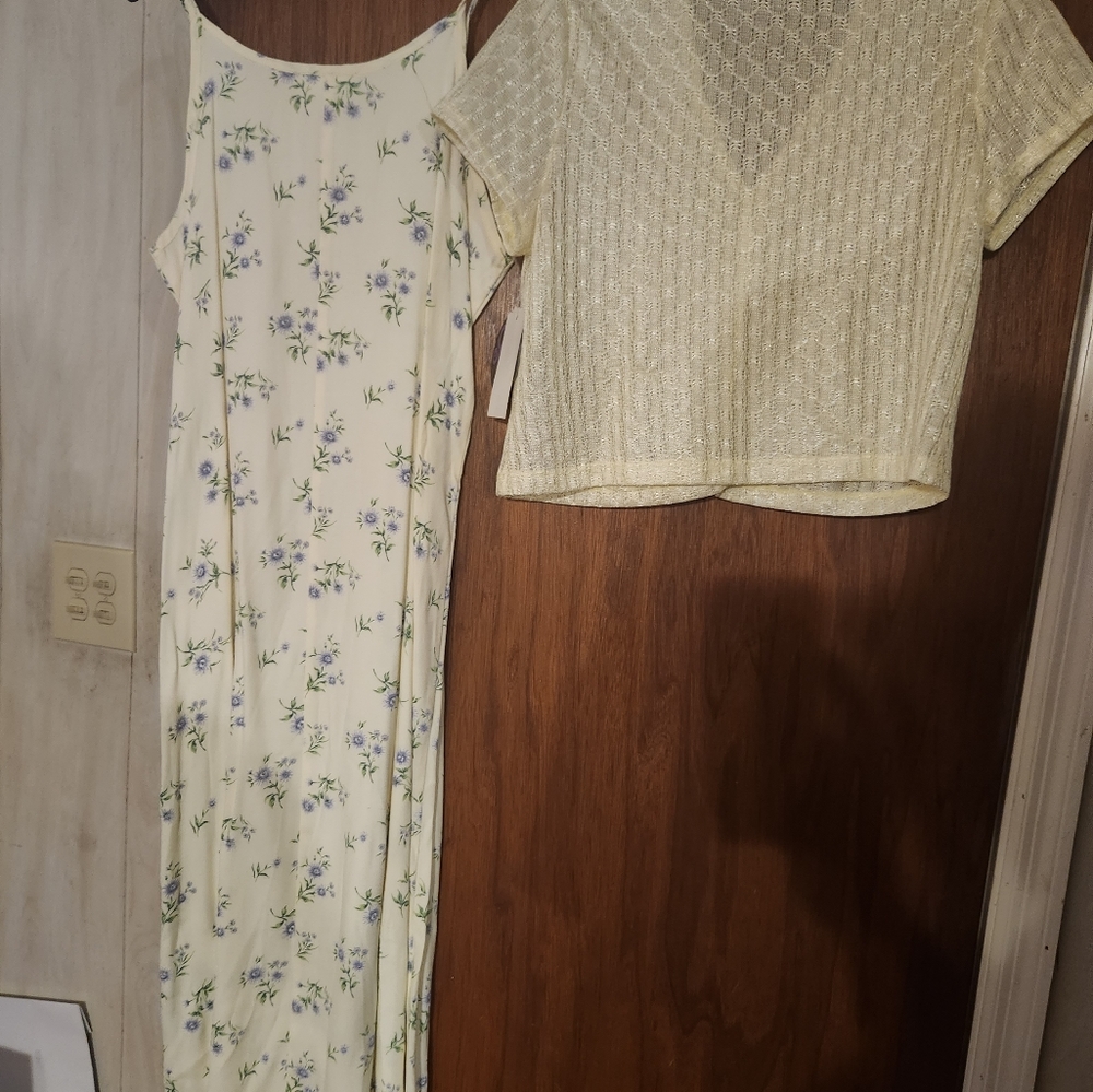 2pc girls jacket and dress